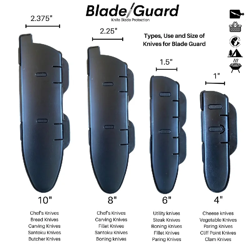 Blade Guard Knife Blade Cover Non-Slip Dishwasher Safe Sheath