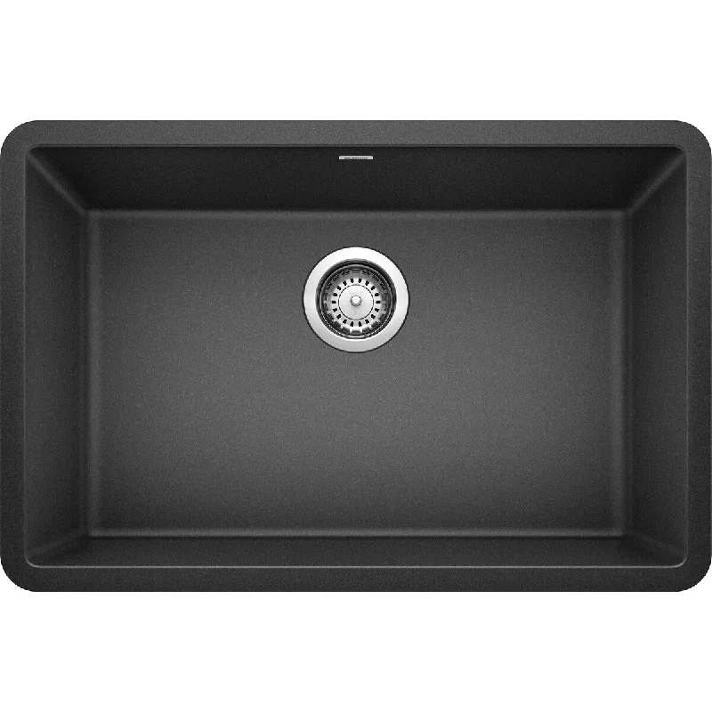 Blanco Precis 17.75-In X 26.8125-In Granite Kitchen Sink - 26.82" x 17.75" x 8.63"