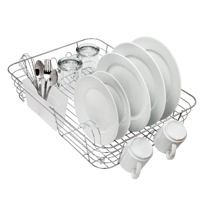 Chrome XL Dish Drying Rack