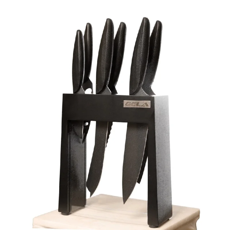 Gela Global Knife Block with Acrylic Window