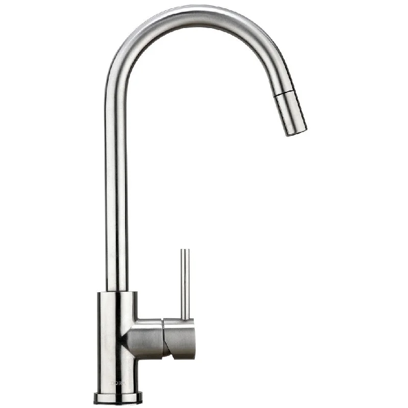 Gooseneck Mixer Tap With Pull-Out Nozzle