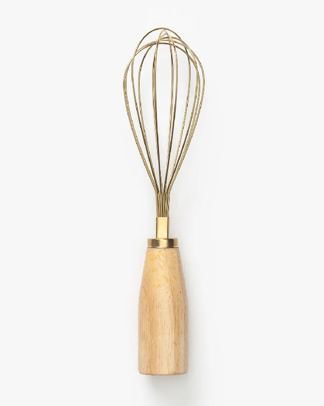 Stainless Steel Whisk with Wood Handle