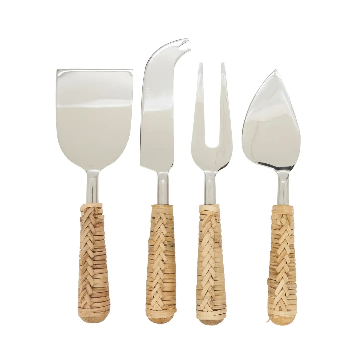 TL H SL S/4 Wicker Cheese Cutlery