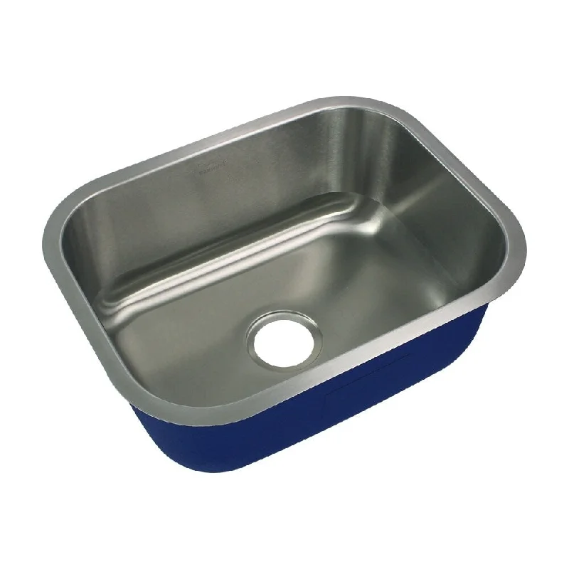 Transolid Meridian Stainless Steel 23-in Undermount Kitchen Sink - 17.13" X 23.13" X 9"