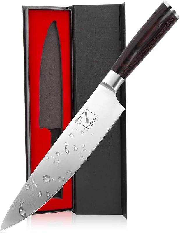 8-Inch Japanese Chef Knife, HC Steel, Premium Gift Box - Ideal for Gifts