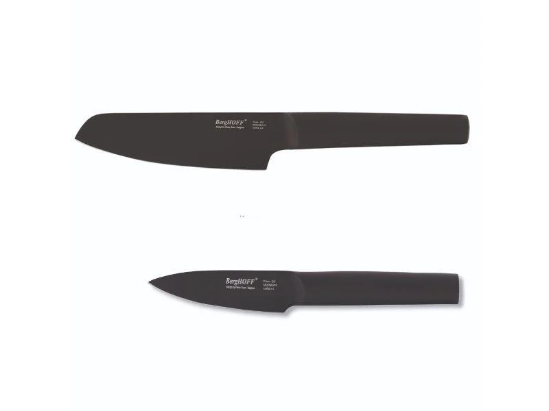 BergHOFF RON Cutlery Set Vegetable & Paring 2pc Black