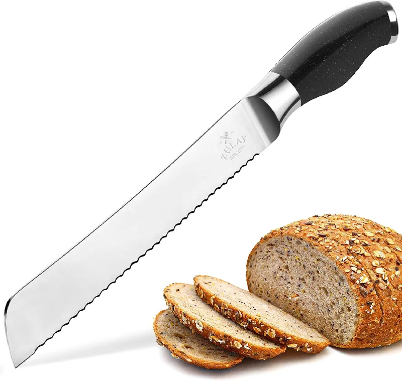 Blade Serrated Bread Knife - Ultra-Sharp & Durable