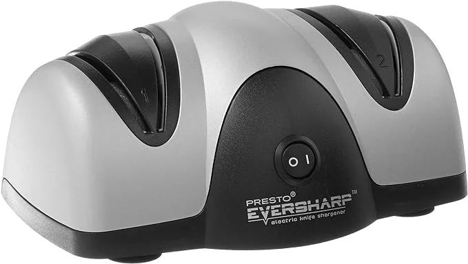 EverSharp, 2-Stage System Electric Knife Sharpener, No Size, Black