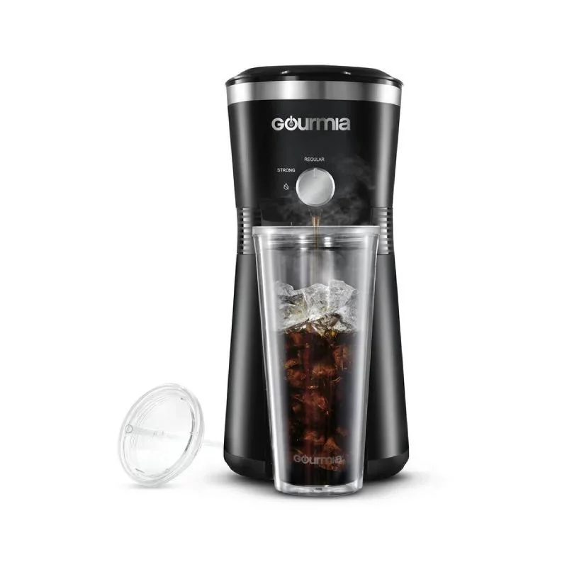 Gourmia Iced Coffee Maker w/ Reusable 25oz Tumbler