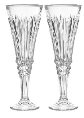 Maxwell & Williams Cocktail & Co. Mixology Champagne Flutes 180ml Set Of 2 - Karat