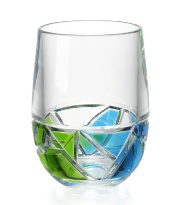 Acrylic Tumbler - Mosaic Peacock - 10oz