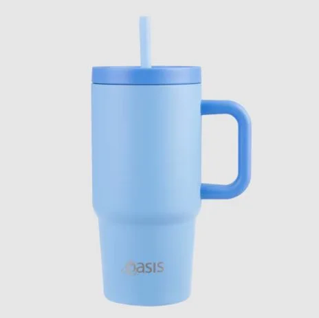 Oasis Stainless Steel Double Wall Insulated "junior Commuter" Travel Tumbler 700ml - Blue