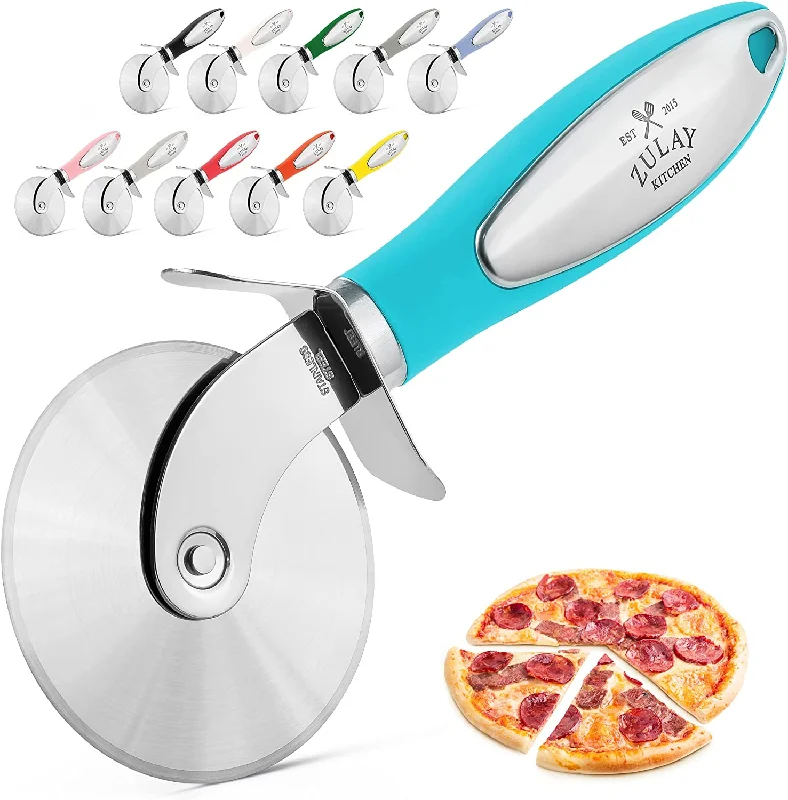 Premium Stainless Steel Pizza Wheel Slicer