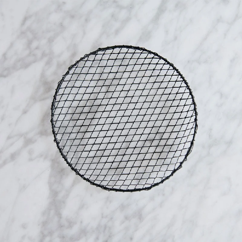 Round Iron Mesh Tray