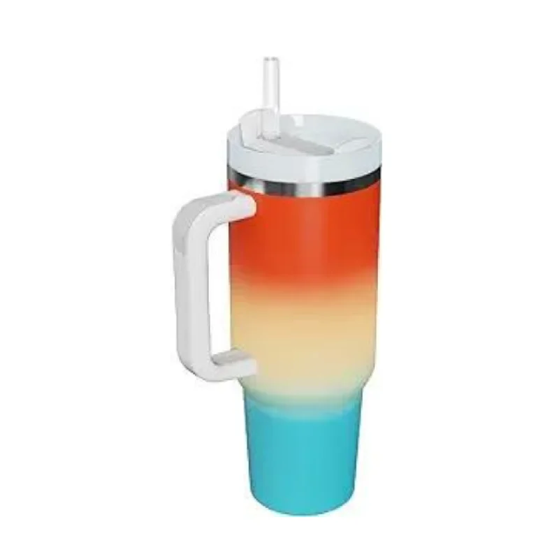 Tlinna 40oz Vacuum Insulated Tumbler with Lid and Straw