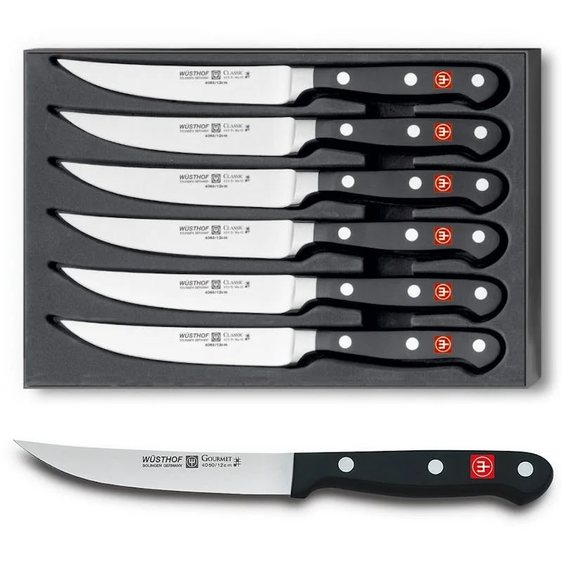 Steak knife set 6 piece, Wusthof, Classic