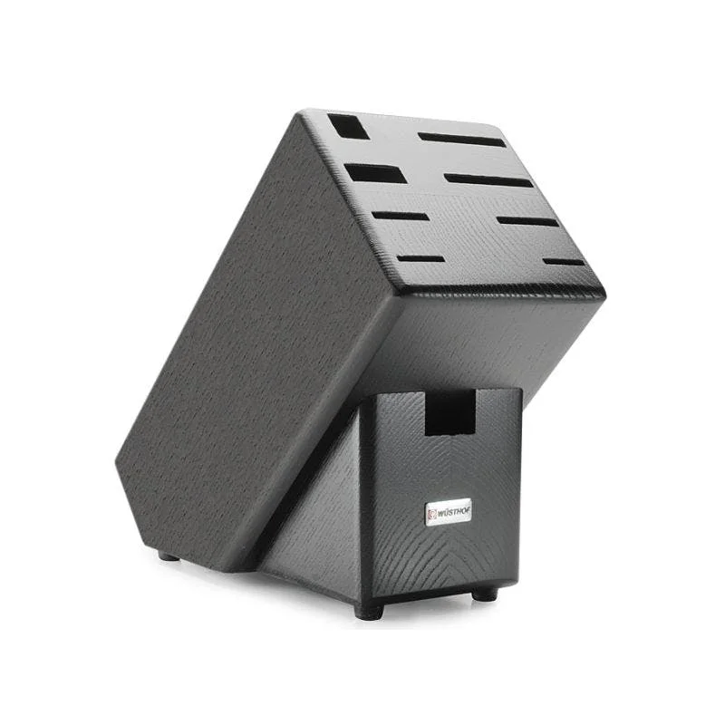 Knife block empty, 9 slot, Wusthof, black